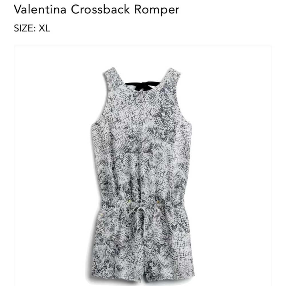 NWT : Bella Dahl - Valentina Crossback Romper : XL
